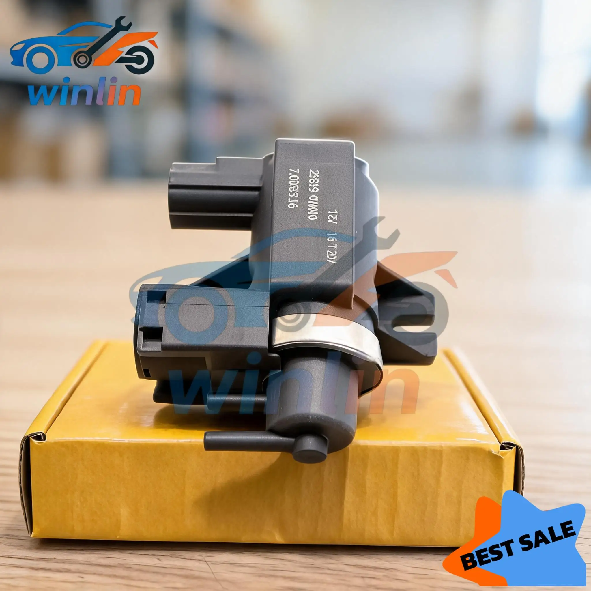 OEM 25819-0W010 Turbo Boost Pressure Valve Solenoid for Lexus ES300h/UX250h/UX200 (2018-2024)