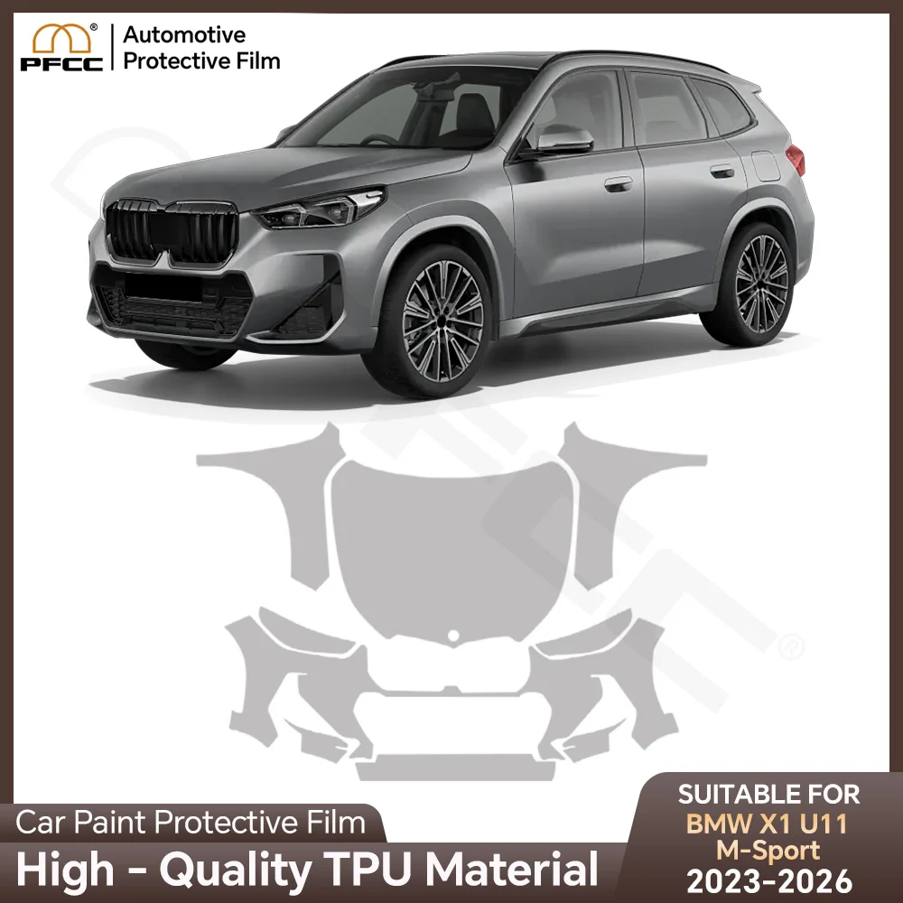 

Pre-cut TPU PPF For BMW X1 U11 M Sport 2023-2025 Paint Protection Film Clear Bra Car Body Anti-Scratch Resistant Invisible Cover