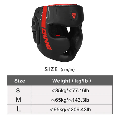 Imagen 2 del producto Casco de Boxeo MMA, Protector de Cabeza para Combate Libre, para Adultos y Niños, Casco de Entrenamiento para Muay Thai y Kickboxing, Protección Completa
