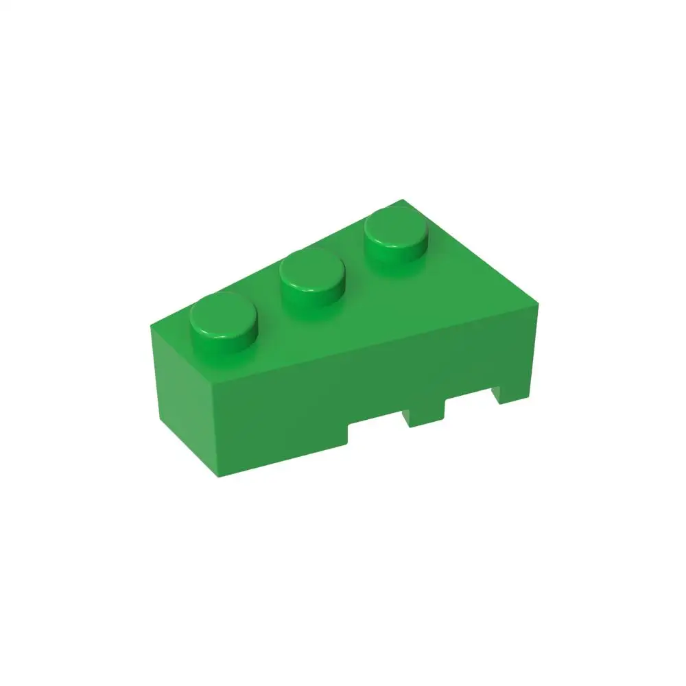 Gobricks 1 pièces MOC cale 3x2 brique gauche Compatible avec 6565 modèle blocs de construction pièces enfants Puzzle jouets cadeaux éducatifs