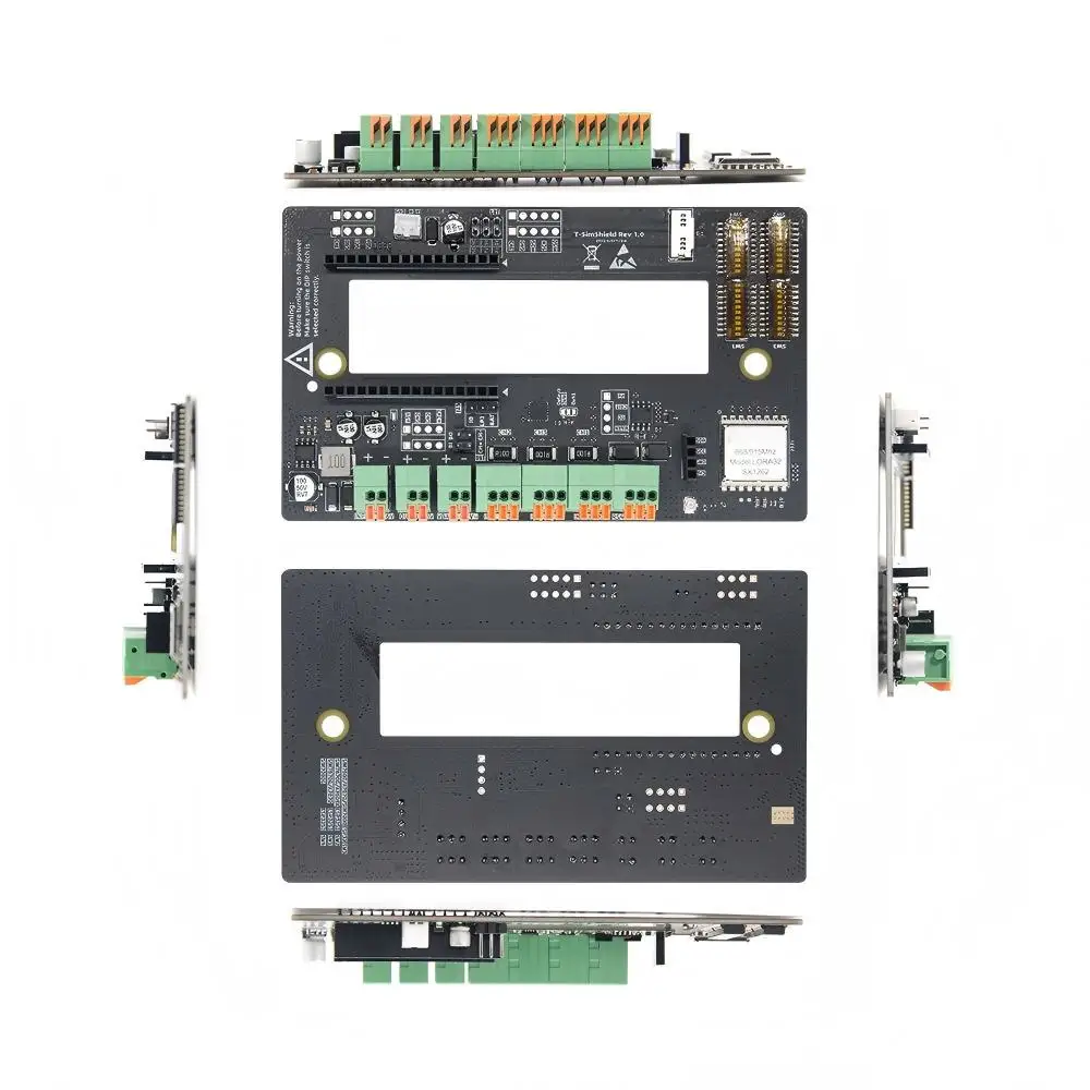 LoRa RS485 Expansion Shield SX1262 Module Support T-SIM7600E G SA-H T-A7670G E SA DIP Switch IoT Data Acquisition Board