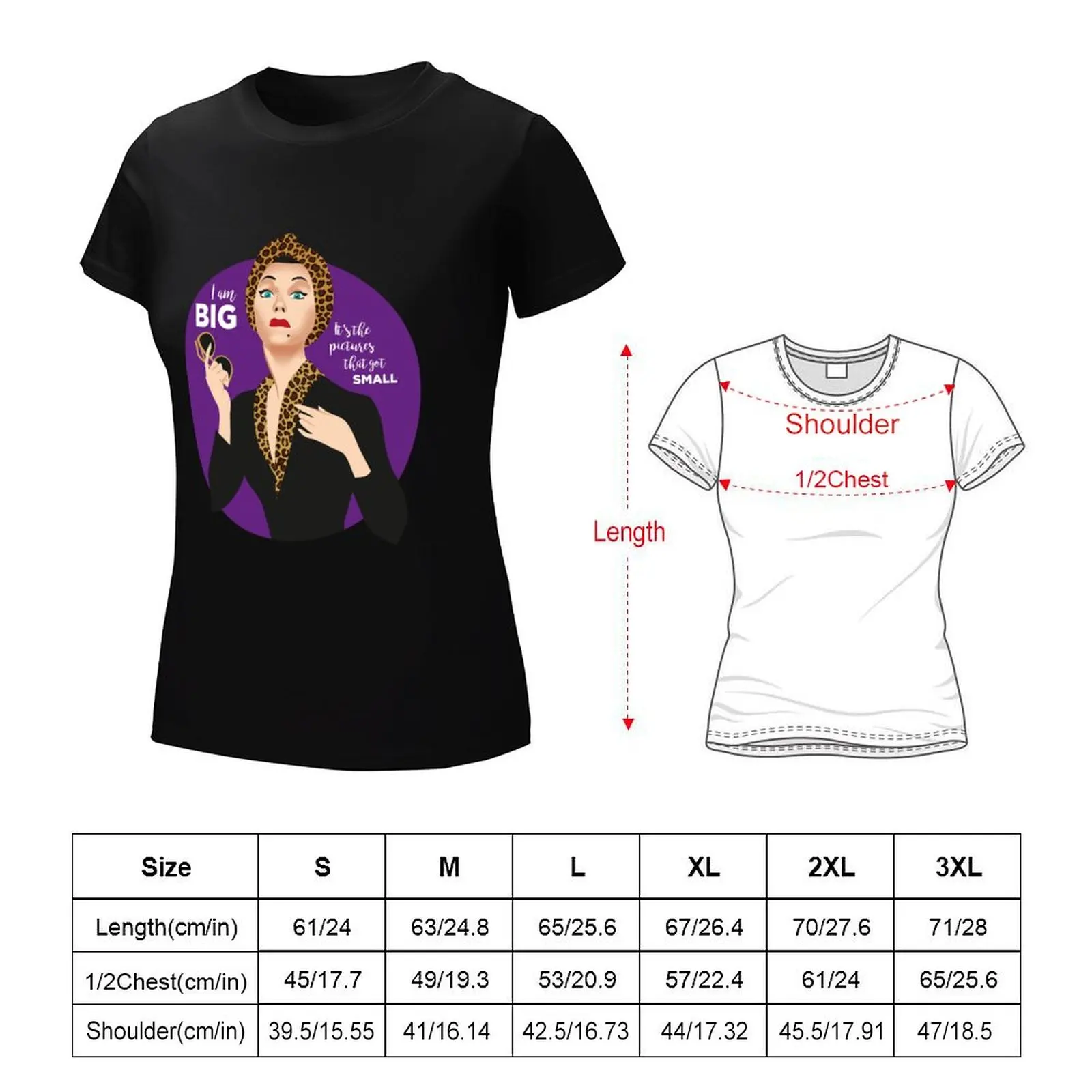 Norma Desmond T-Shirt cute clothes lady clothes Women tops