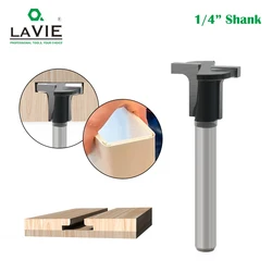 LAVIE 1/4 Shank Set Arc Bending Integrated Forming Bit for Wooden Doors and Wall Router Bits Woodworking C07A272015BKT