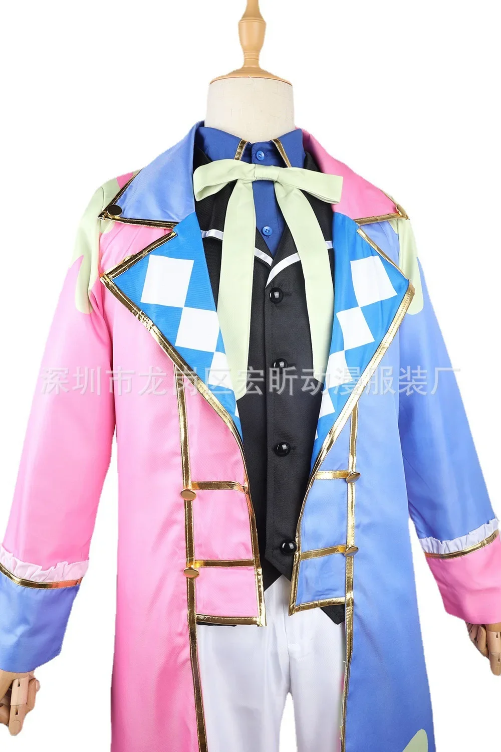 Project Sekai Kleurrijke Kamishiro Rui Cosplay Kostuum Kamishiro Rui Cosplay Jasje Rui Uniform Full Set Halloween Pak