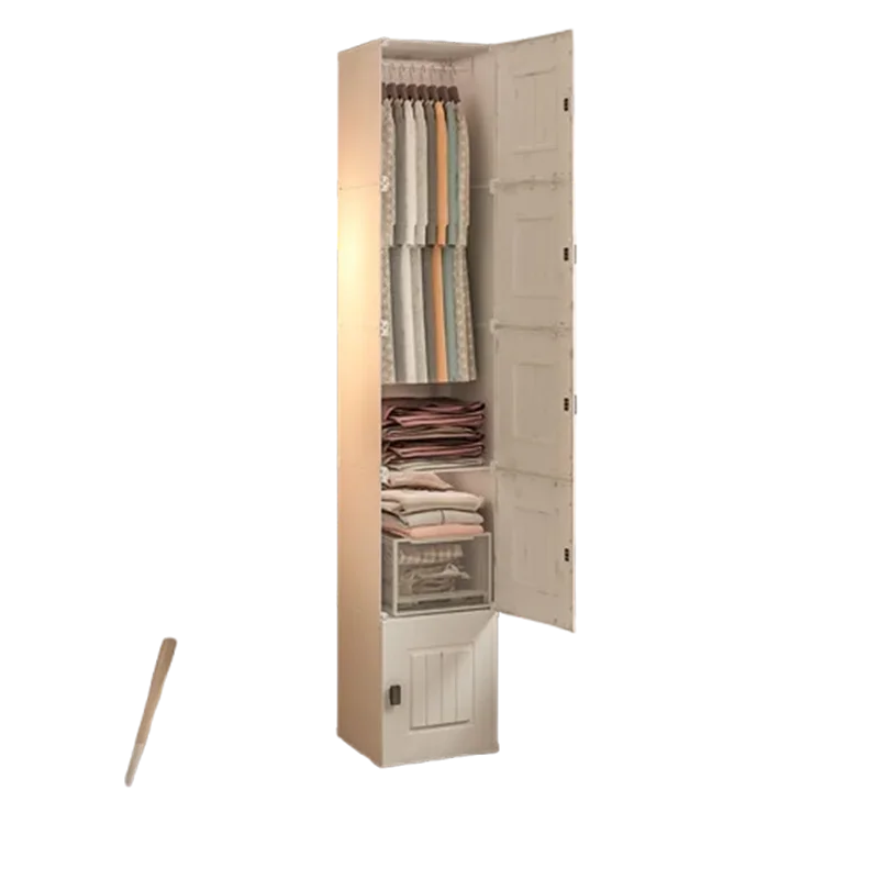Minimalist Portable Wardrobe Display Nordic Modern Clothes Cabinet Wardrobe Nightstands Modular Plastic Ropero Home Furnitur