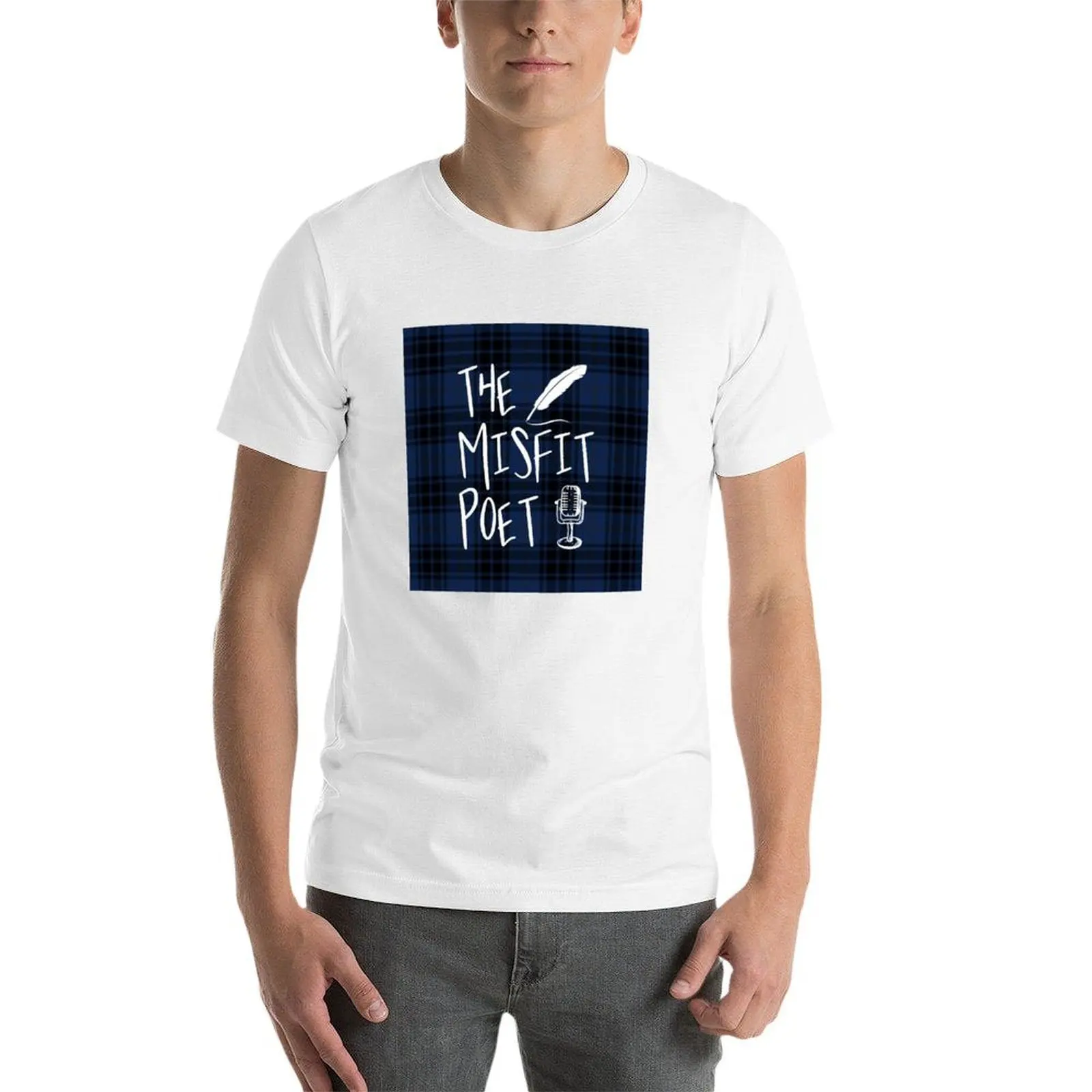 TheMisfitPoet OG Logo تي شيرت تي شيرت شخصي G رجل تي شيرت للرجال تي شيرت
