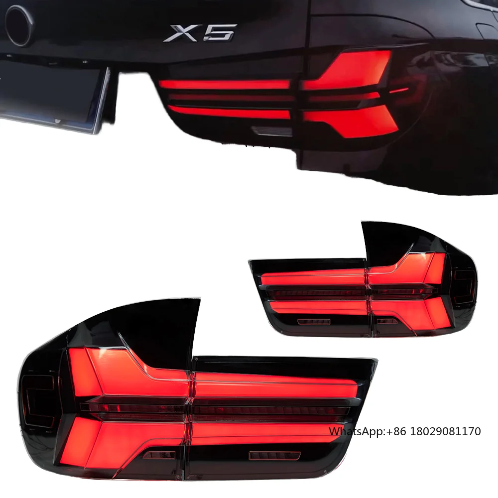 

Автомобильные фары для BMW X5 F15 X5M F85 2014-2018 светодиодный новый 12 В светодиодный задний фонарь DRL задний стоп-сигнал автомобильный аксессуар