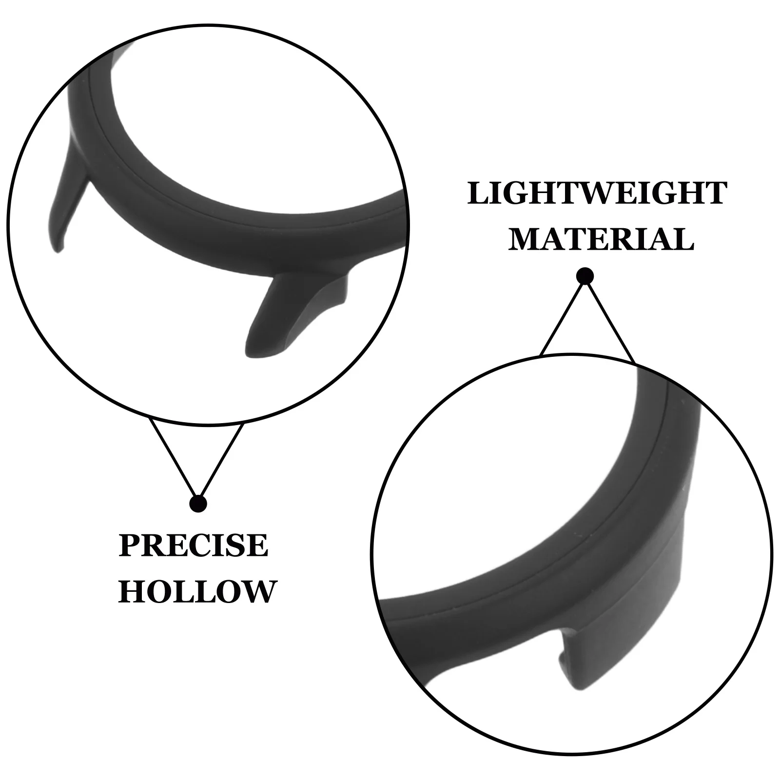 قطعتان من واقي شاشة الساعة الشفاف، تغطية كاملة، غطاء كمبيوتر صلب مقاوم للماء ومقاوم للصدمات لـ 6 ساعات ذكية #2