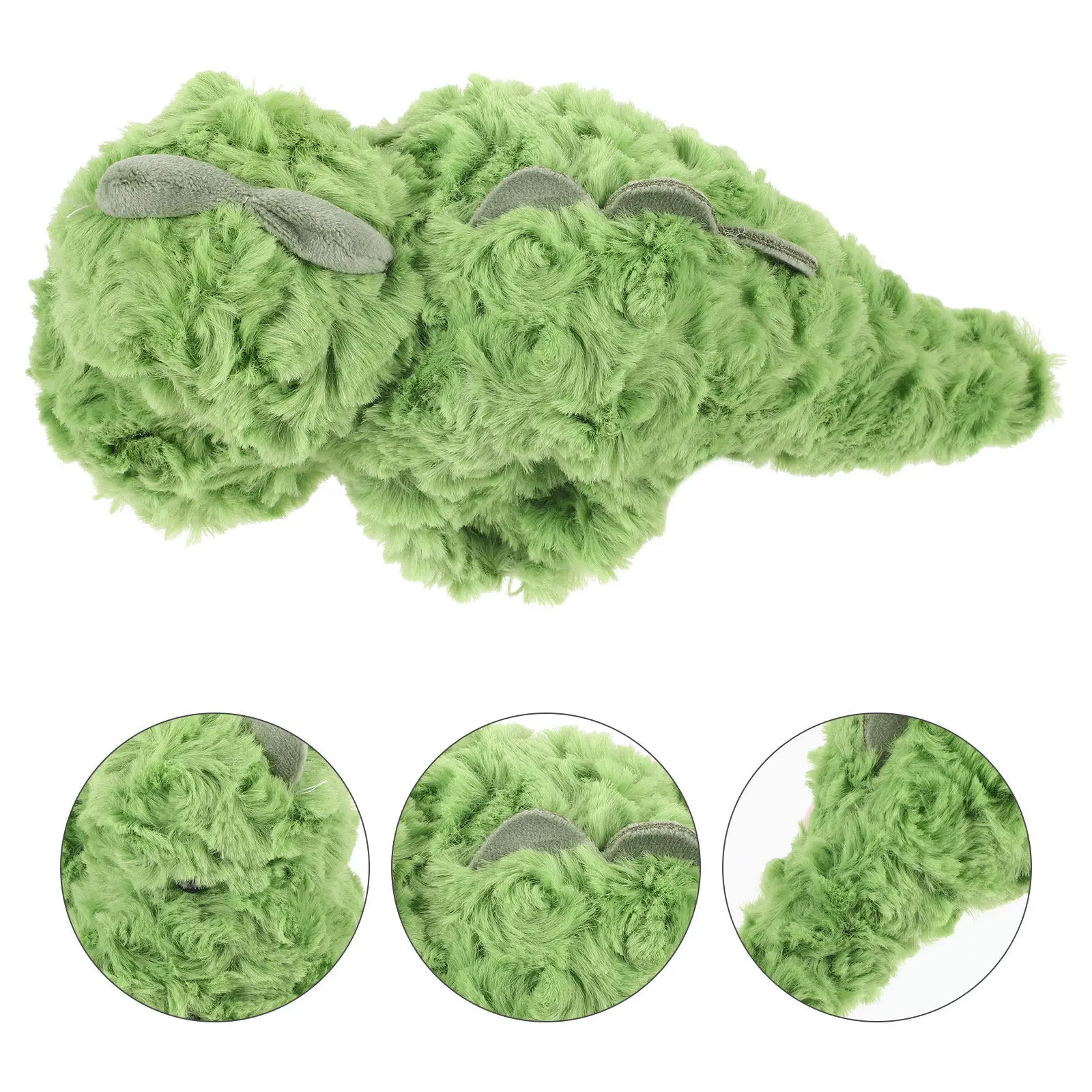 

Stuffed Dinosaur Slap Bracelet Cute Snap Bracelet for Kids Children Soft Fabric Wristband Party Favor Decorative Fun Flexible