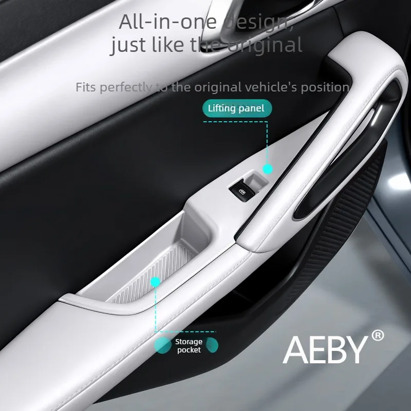For BYD Atto 2 2024-2025 Door Panel Silicone Cover,Silicone Shock-Absorbent Pad,Car Door Panel Protector,window control switch
