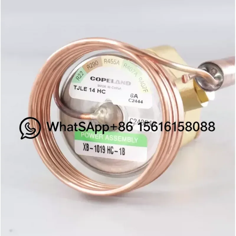 Original Emerson Thermal Expansion Valve TJLE 14HC TJRE 18HC for Central Air Conditioning Heat Pump System Replacement Parts