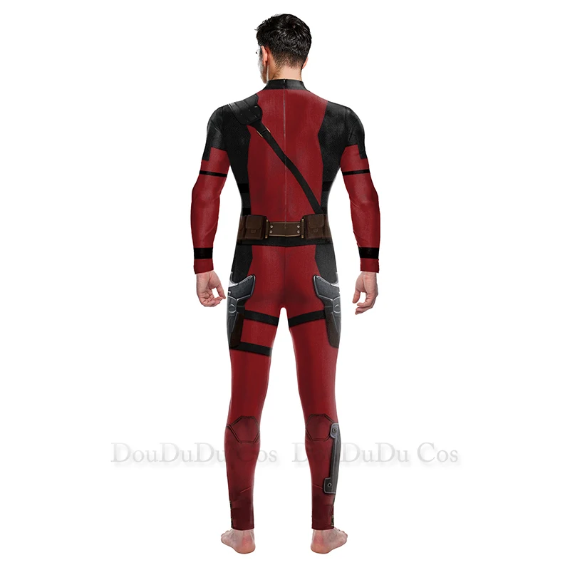 Smile Hero Wolverine Deadpool Cosplay Jumpsuit, Costume d'Halloween pour hommes et femmes, ZTremblJames Howlett Party, Costume de batterie