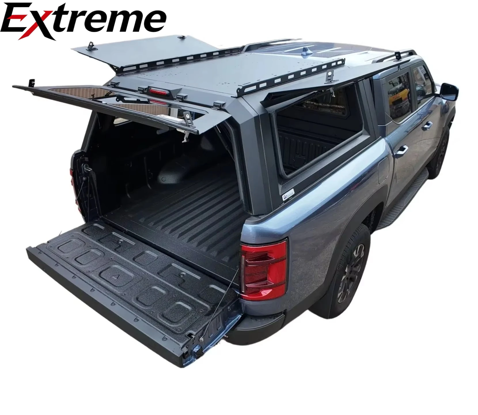 Factory B2B Suppliers 4x4 Truck Parts Aluminum Pickup Hardtop Canopy for BYD SHARK 6 Cover Durable Waterproof Back Truck Topper