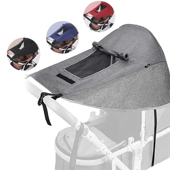 عربة طفل غطاء للشمس الشمس الظل المظلة الشمس حماية المظلة يدفع باليدين عربات التي تجرها الدواب غطاء محرك السيارة عربة الشمس واقية غطاء للمطر UV برهان