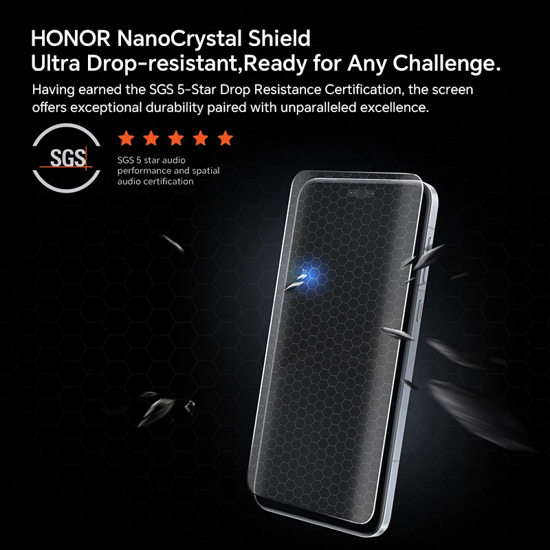 HONOR Magic7 Pro 5G Mobile Phone, AI Falcon Camera,12GB RAM 512GB/1TB,5270 mAh All-Day Battery,IP69 & IP68 Water Resistance, AI