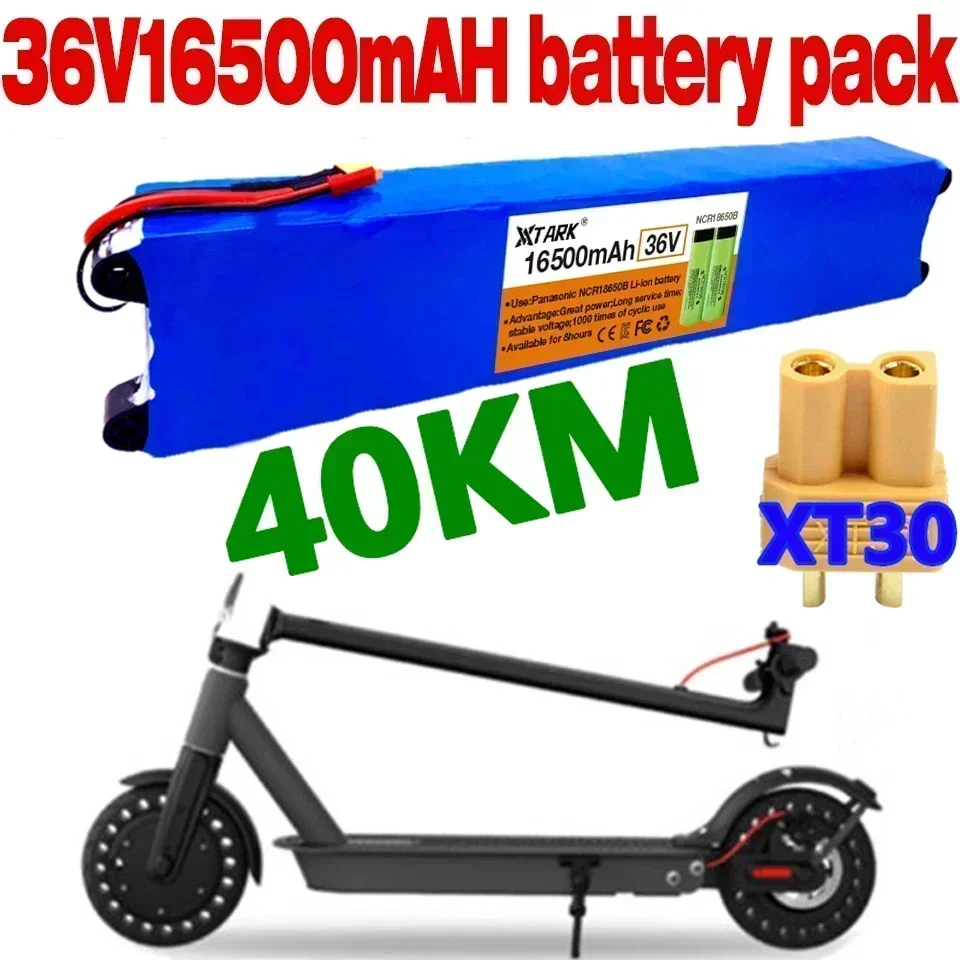 

36V 10S3P 16.5Ah 100W Li-ion battery for Xiaomi mijia m365 pro electric bike scooter with 20A BMS