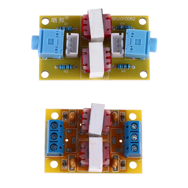 Aislador estéreo de Audio, elimina la corriente del sonido, eliminador de filtro de interferencia, supresor de bucle de tierra, módulo de