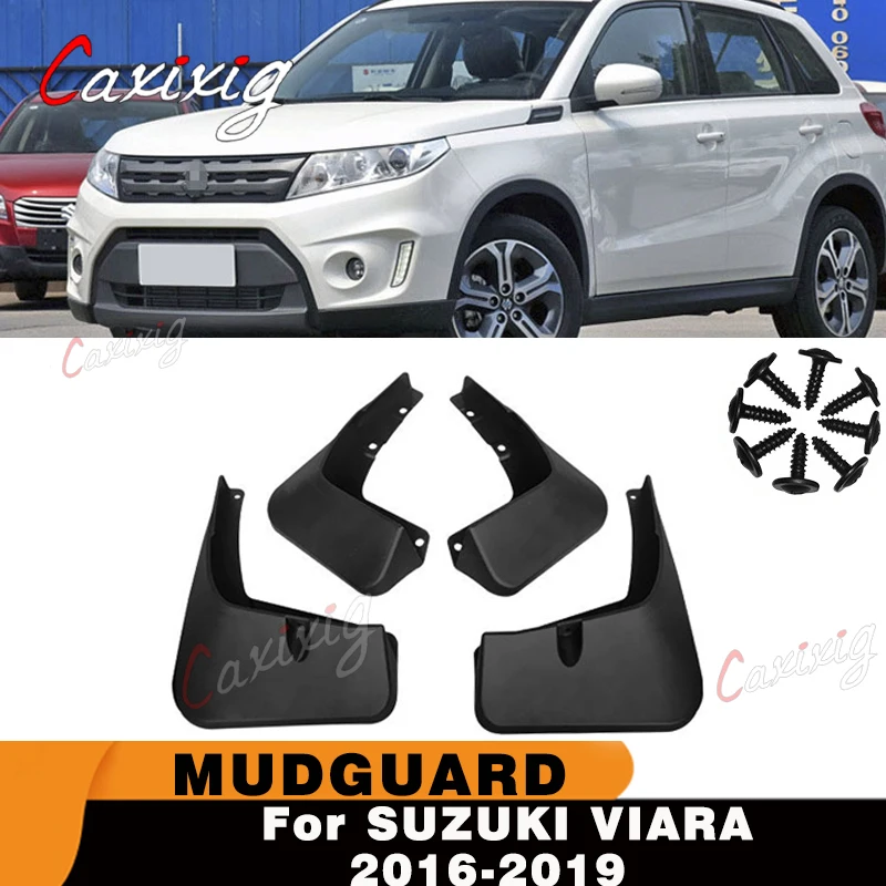 4pcs for Suzuki Vitara 2005-2019 Mudguards Fender Mud Flap Guard Splash Mudguard Fenders Mudflaps Car Accessories