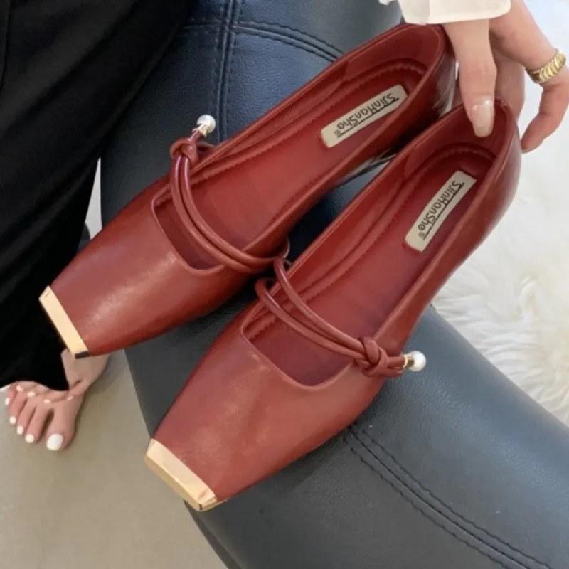 novelty-metal-decoration-square-toe-flats-women-fashion-string-bead-buckle-mary-jane-shoe-light-soft-sole-comfortable-women-shoe