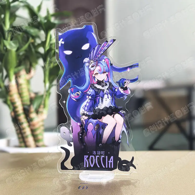 Game Wuthering Waves Anime Figure Acrylic Stand Model Plate Desk Decor Standing Sign Desktop Fans 15cm