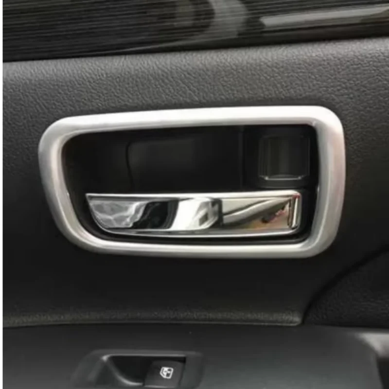 LHD Car Door Window Glass Lift Button Panel Armrest Windows Switch Frame Trim Cover Sticker For Mitsubishi ASX 2020 Accessories