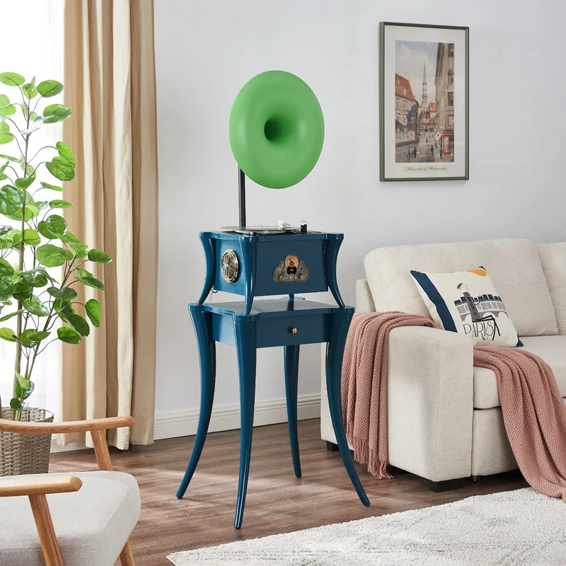 

Gramophone, simple vinyl stereo Bluetooth nostalgic singing