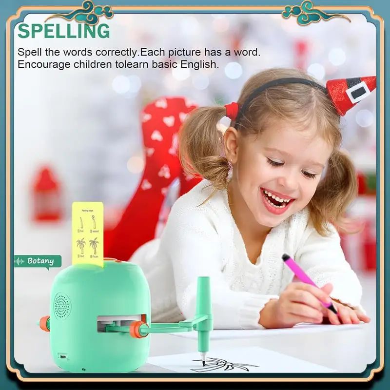 (New)-Children's Intelligent Painting Robot Suitable For Children Over 5 Years Old,An Ideal Gift For Children Over 5 Years Old B