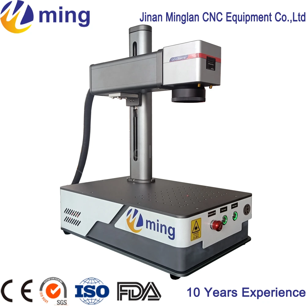 Fiber optic miniature and mini marking machine