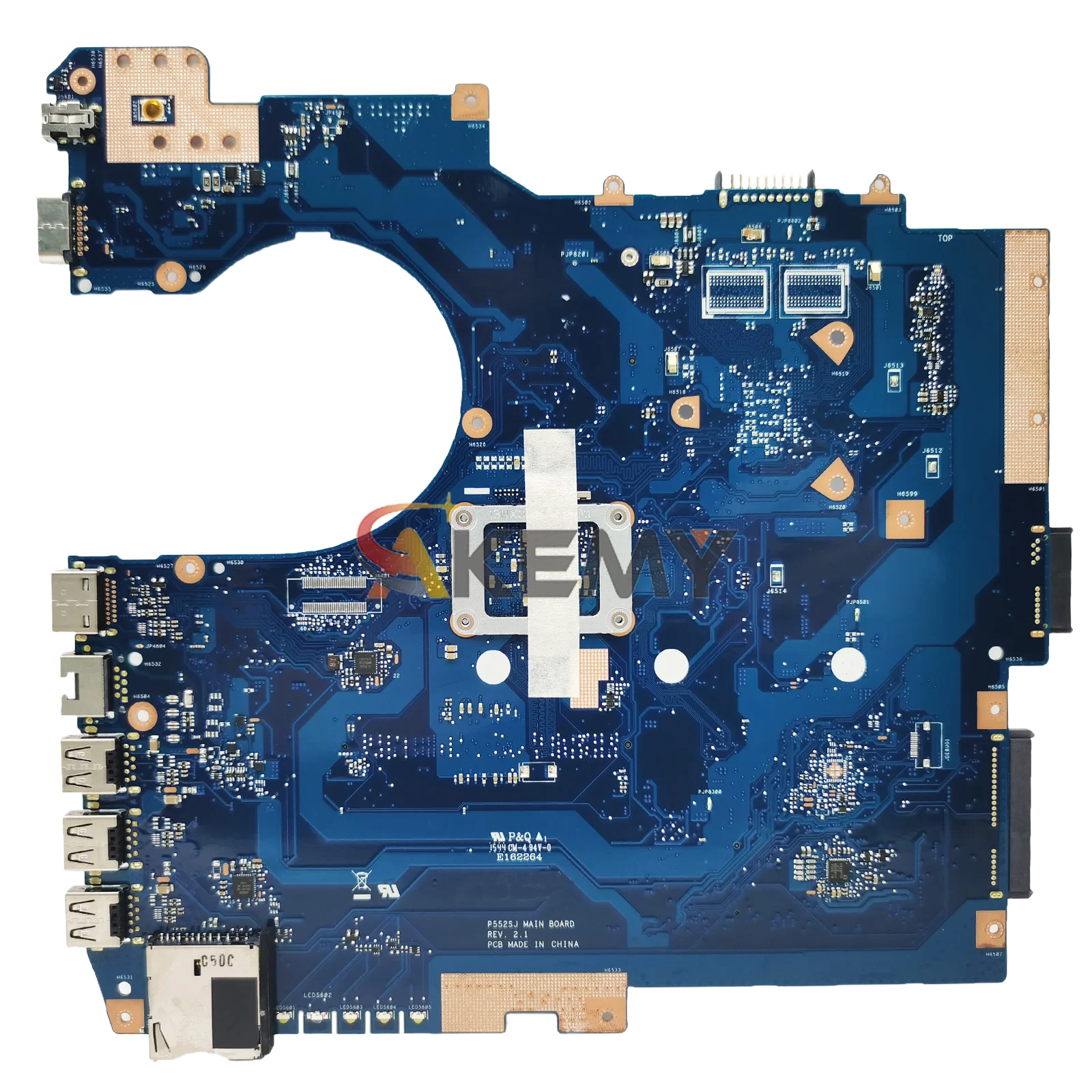 P552SA Scheda Madre Del Computer Portatile Per ASUS ProArt P552S PRO552S PX552S PE552S P552SA P552SJ Mainboard Con Celeron CPU 100% test OK stk