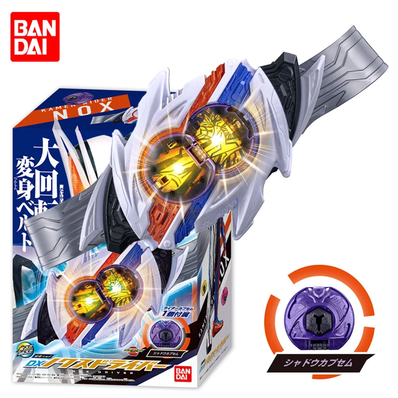 

В наличии BANDAI Kamen Rider Zeztz ZEZTZ DRIVER DX Nox Driver Аниме-фигурки, коллекционная модель, игрушка для косплея