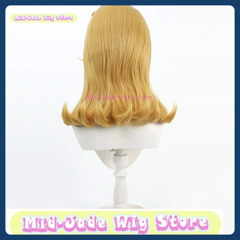 Peruka Mid-jade Wig Store Gra Mobilna Emma Frost Cosplay Peruka Anime Gra Fabularna Syntetyczne Włosy Halloween Party