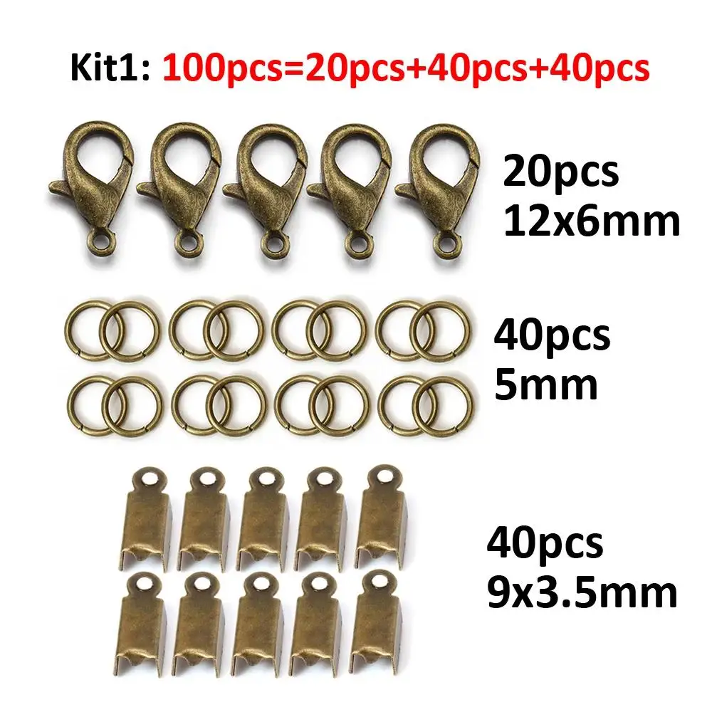 100pcs Jewelry Making Kit Components for DIY