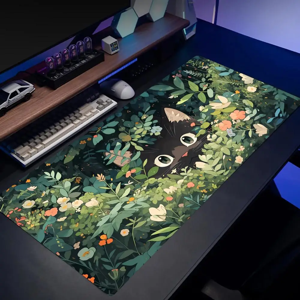

Mouse Pad Cats Mousepad 900x400 Desk Carpet Gaming Pc Accessories Mousepad Speed Desk Decoration Playmat Deskpad Computer Mat