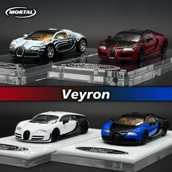 Mortal In Stock 1:64 Veyron Ceramic Pattern Diecast Diorama Car Model Collection Miniature Toy