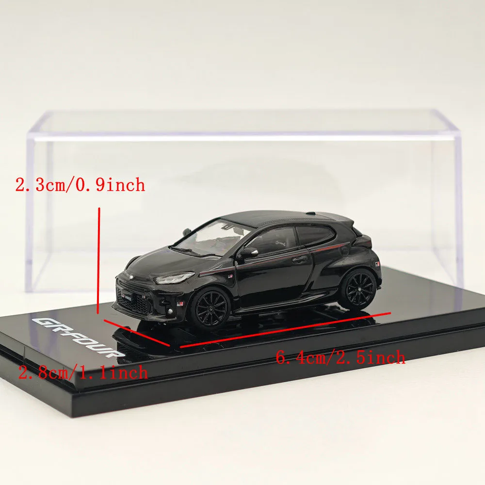 1/64 hobby japan gr-four yaris rz hoch leistung gr teile hj642024gbk druckguss modelle autos ammlung autos pielzeug geschenk