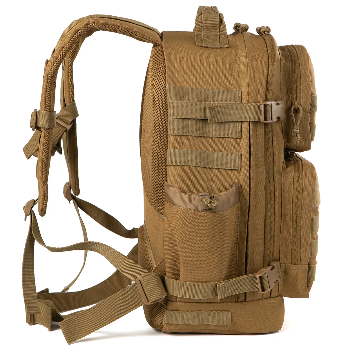 Military Tactical Backpack for Men and Women 45L Army Backpack Outdoor 3 Days Assault Pack Bag Large Rucksack with Molle System