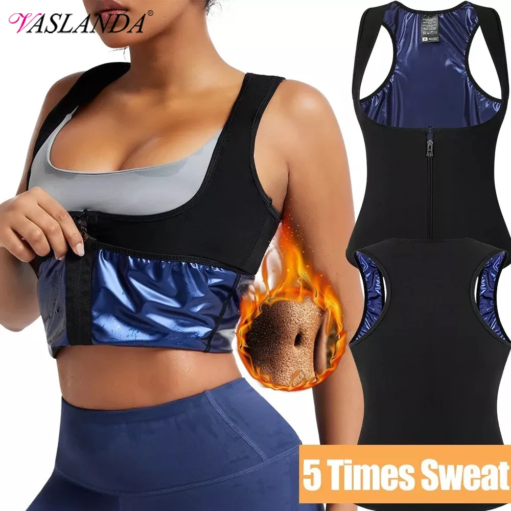 Abnehmen Body Shaping Top Sauna Anzug Taille Trainer Frauen Sauna Schweiß Anzug für Fitness Workout Gewichtsverlust