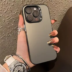 Luxury Thin Matte Case For POCO X6 X3 X5 Pro F4 GT F3 F5 F6 Pro M3 M4 M5 M5S M6 Pro PC Phone Cover Cases Shockproof Trendy
