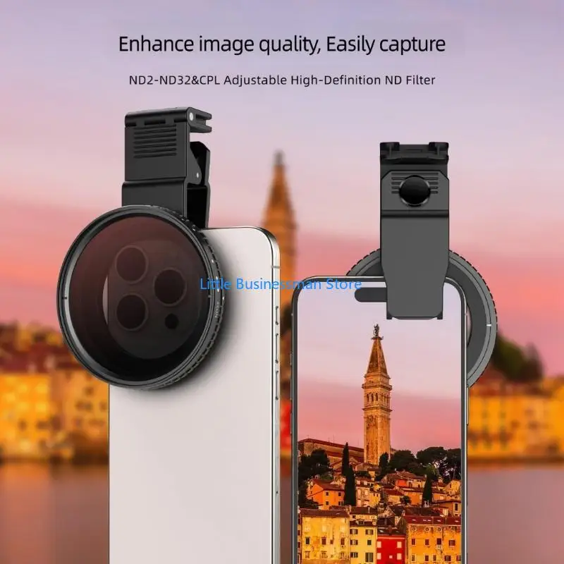 Portable Smartphone Filming Cage with Integrated Clamp-Arm Structure and Multiple Mounting Locations for Vlogs and Outdoor