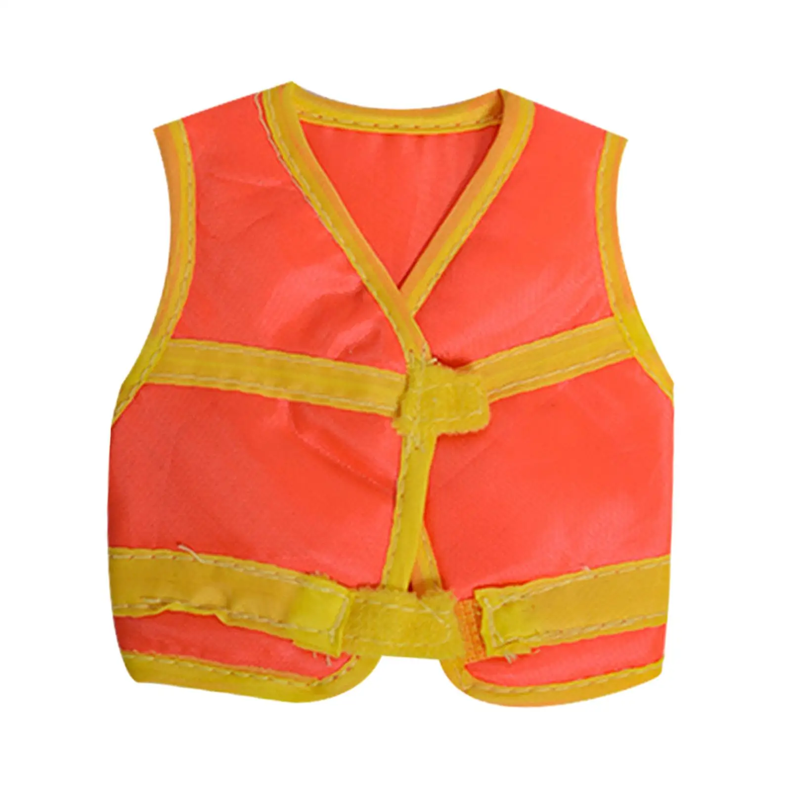 1/6 Action Figures Reflective Vest Miniature Vest for 12'' Figures Dolls