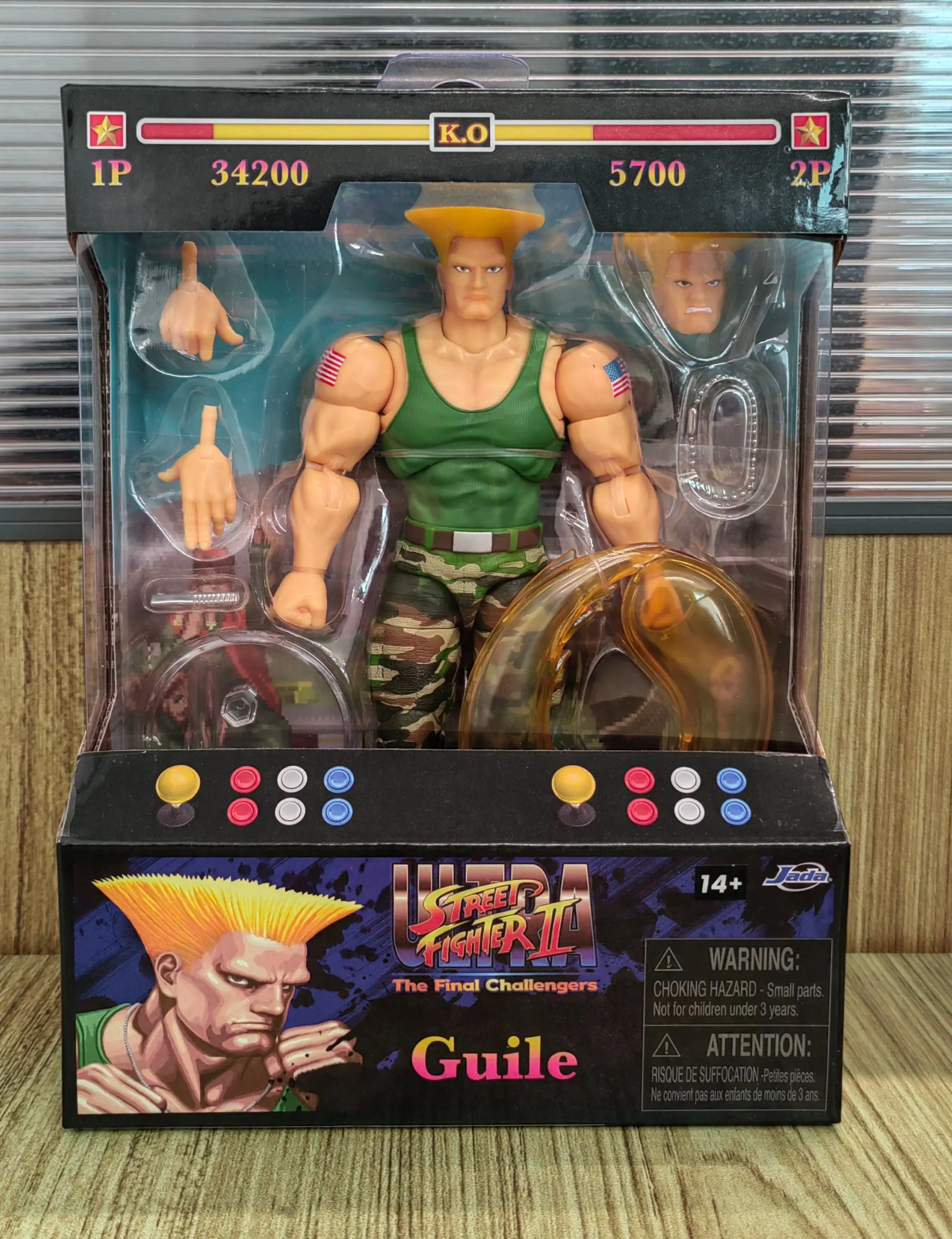 NEW Jada Street Fighter 6 Cammy White Guile Dee Jay Model Toy Anime Figure Action Figure Street Fighter Model Gift Collect Doll