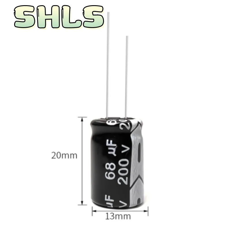 68 فائق التوهج عالية التردد مُكثَّف كهربائيًا عدة 10 فولت - 250 فولت | 105 ° C عمر طويل، مجموعة متنوعة منخفضة ESR لإمدادات الطاقة والصوت وDIY #4