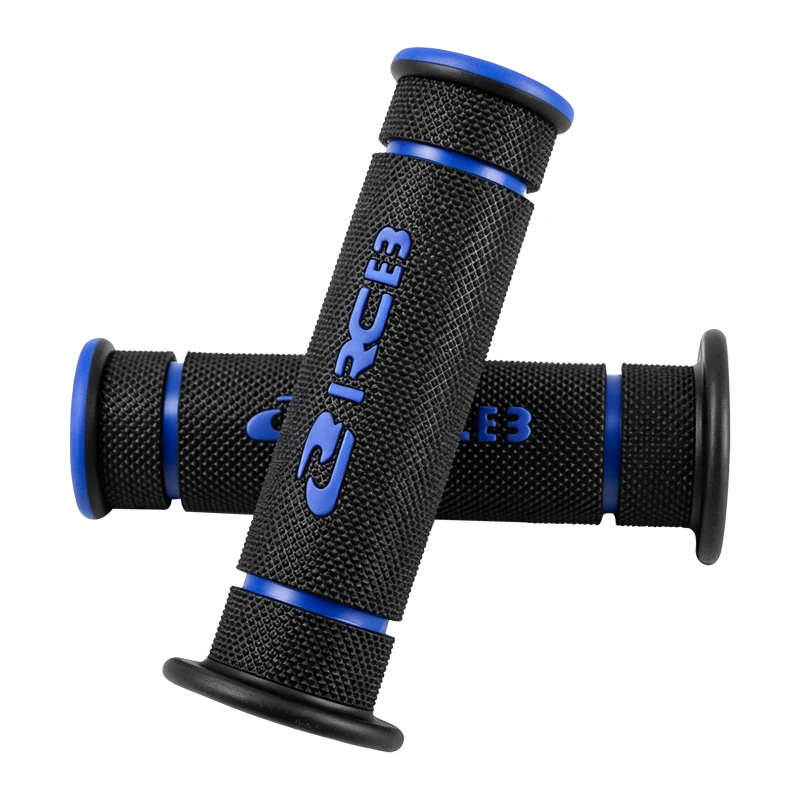 AliExpress NONE Motorcycle Grips Handle Bar 7/8 "22 24mm Universal Pit Bike Motocross Motorbike Rubber GEL Grip 8 Colors Motorcycle handlebar
