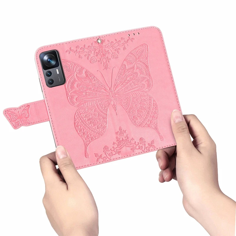 Butterfly Pattern Flip Cover Phone Case For Infinix Note 30 12i 11Pro 11s 11i Tecno Spark 8C 8X 7 POP 5 Camon 15 Air Phone Cover