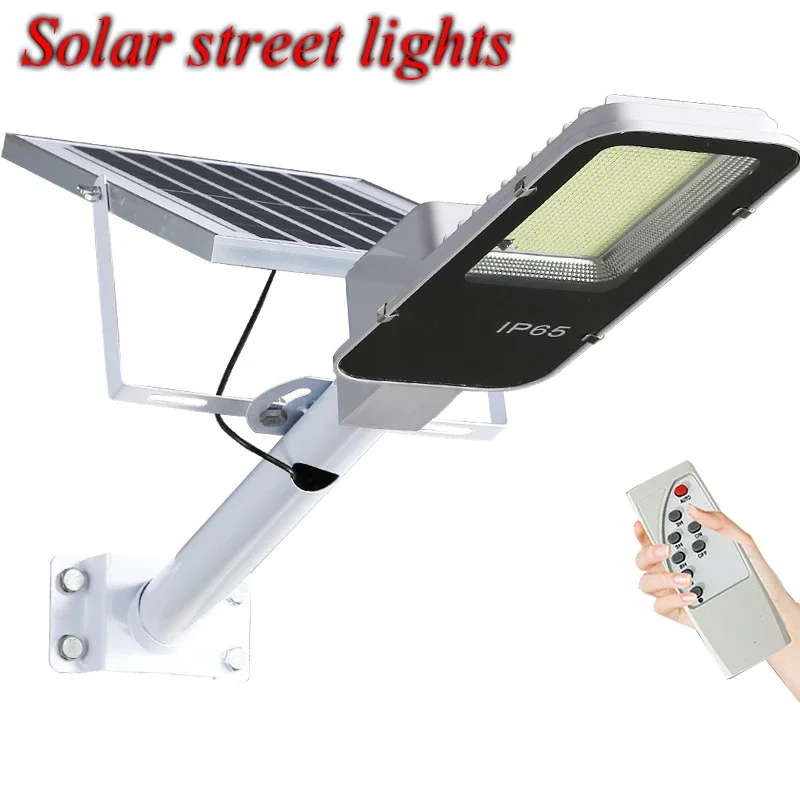 New Solar Street Light Garden Outdoor Light Rural Waterproof High Power LED Rural Road Light Induction Highlight Street Lamp Hot