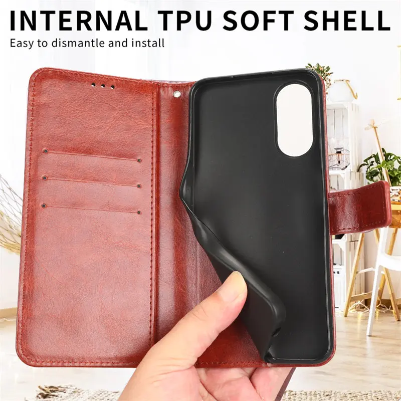 Realme GT Master Edition RMX3363 RMX3360 Case Vintage Wallet Card Slots Flip Leather Case Cover for Realme GT Master 5G RMX3360