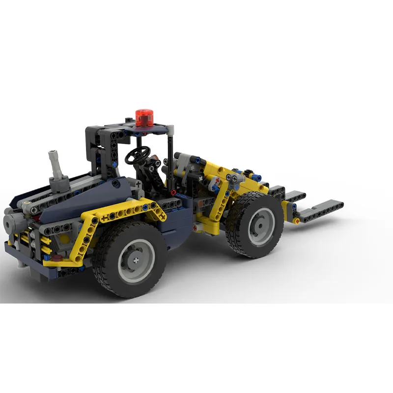 

MOC-26208 Classic New Wheel Loader Building Block Model, 530 Pieces, Birthday Building Block Toy Gift for Boys and Children