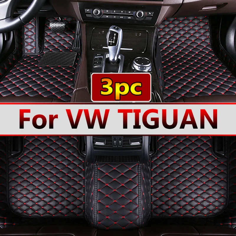 

Car floor mats for VW TIGUAN 2009 2010 2011 2012 2013 2014 2015 2016 Custom auto foot Pads automobile carpet cover