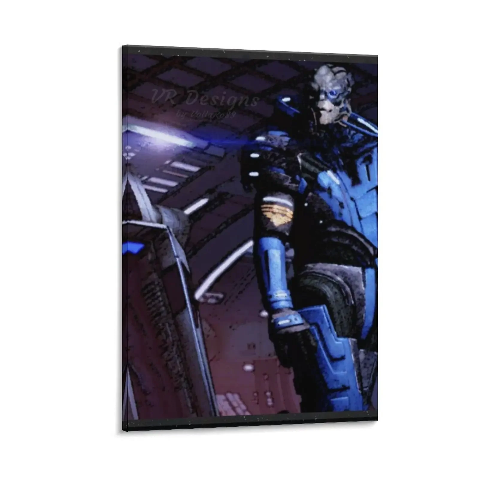 

Mass Effect: Garrus Vakarian Digital Painting (Neutral) Canvas Painting art poster aesthetic