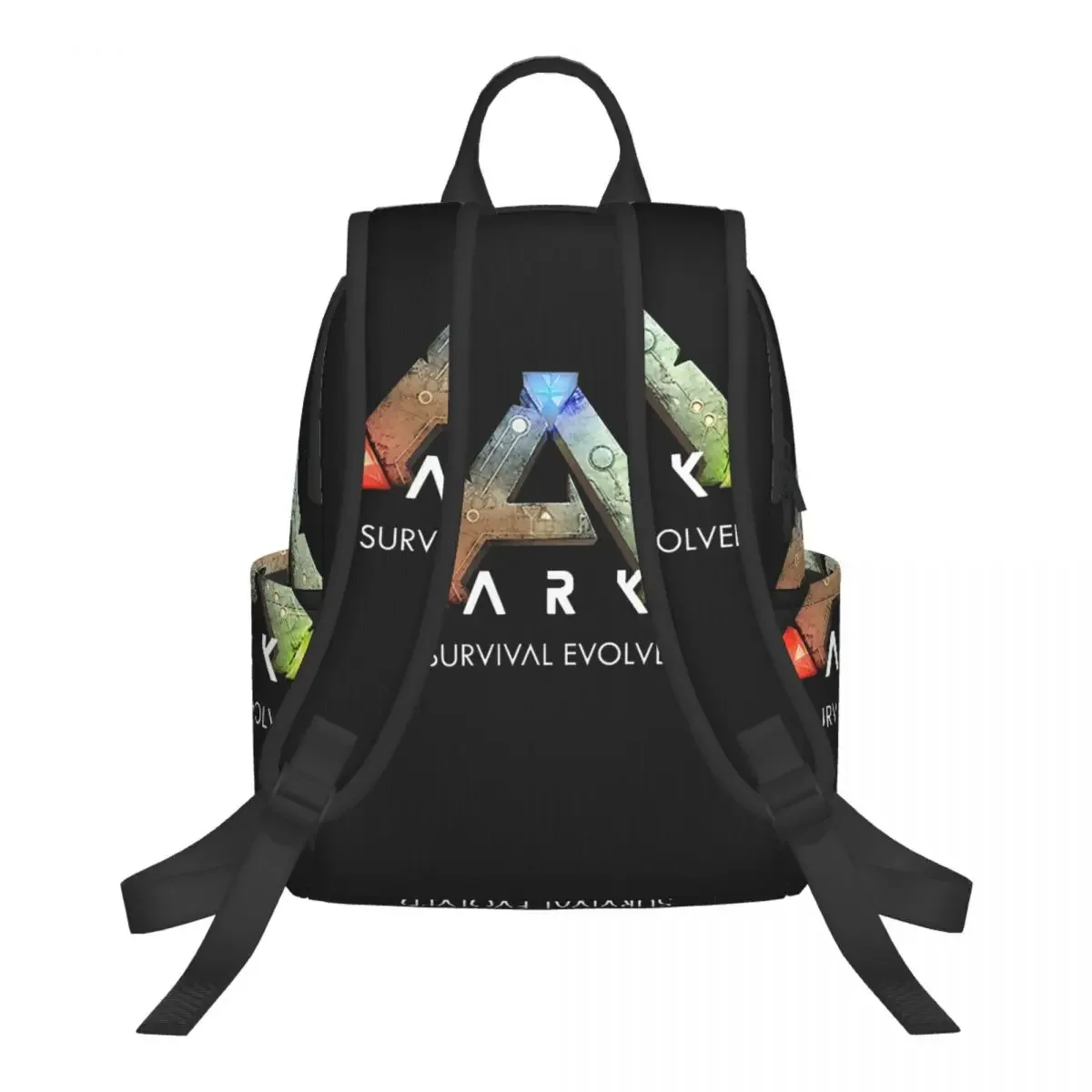 Ark Survival Evolved ( Black ) Student Backpack School Bag Hiking Travel Daypack for Men Women Bookbag Shoulder Bags